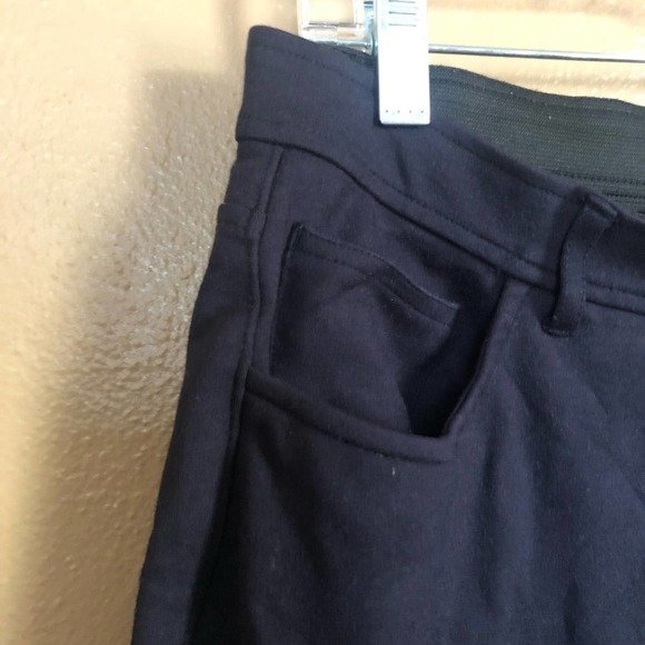 Coldwater Creek Natural Fit Navy Stretch Pants M - Picture 3 of 6